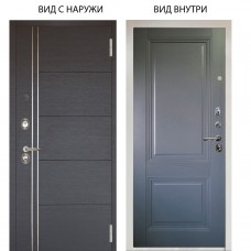 Люкс 3К / Лофт Венге горизонт / Соло Антрацит софт