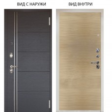 Люкс 3К / Лофт Венге горизонт / Элегант Дорс светлый горизонт