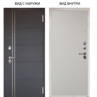 Люкс 3К / Лофт Венге горизонт / Элегант Софт милк