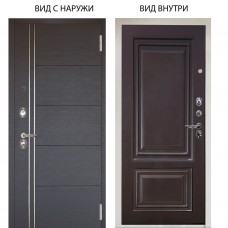 Люкс 3К / Лофт Венге горизонт / Элион Горький шоколад
