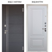 Люкс 3К / Лофт Венге горизонт / Элион Софт милк