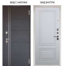 Люкс 3К / Лофт Венге горизонт / Элион Софт милк