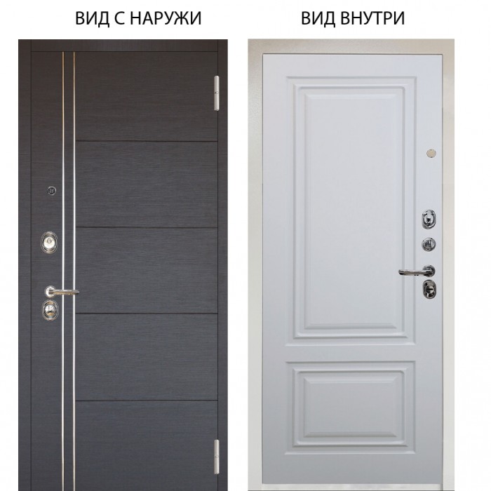 Люкс 3К / Лофт Венге горизонт / Элион Софт милк