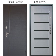 Люкс 3К / Лофт Венге горизонт / Александра +стекло чёрное