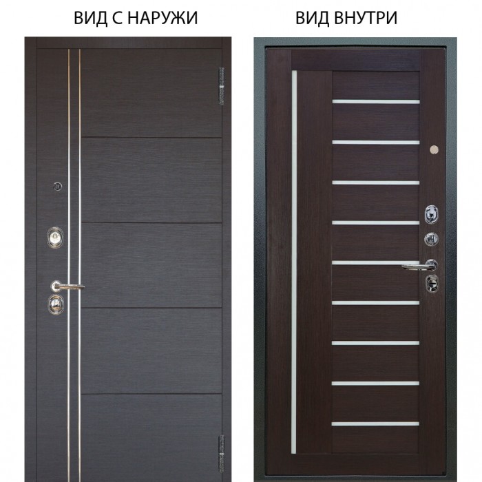 Люкс 3К / Лофт Венге горизонт / Диана Вельвет