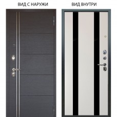 Люкс 3К / Лофт Венге горизонт / Дуэт Белое дерево вставки Кензо