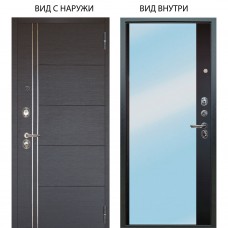 Люкс 3К / Лофт Венге горизонт / Магнум Черный софт