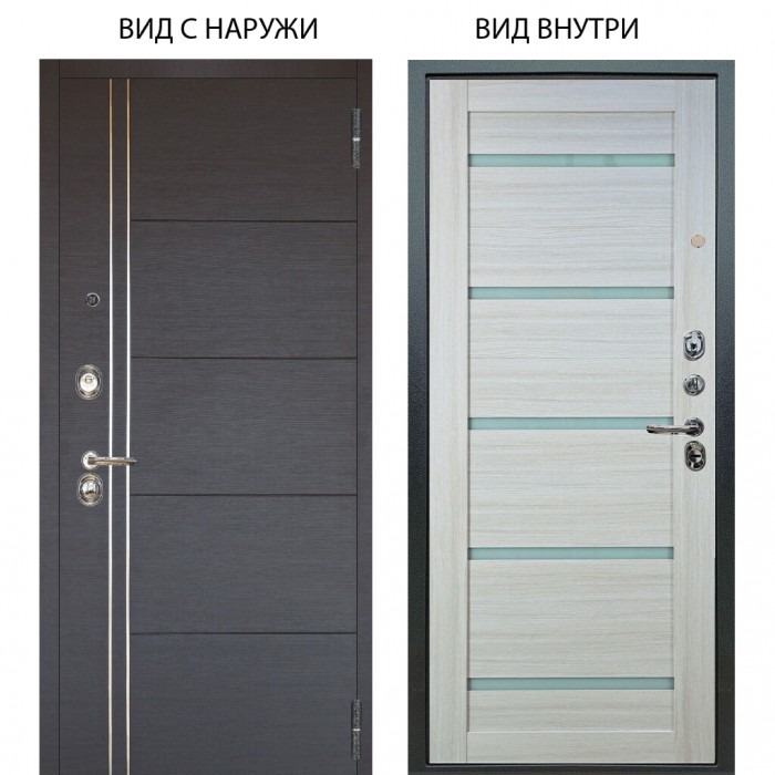 Люкс 3К / Лофт Венге горизонт / Александра Белая лиственница