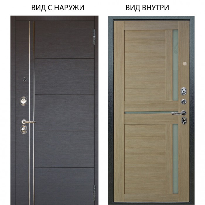 Люкс 3К / Лофт Венге горизонт / Мирра Буксус