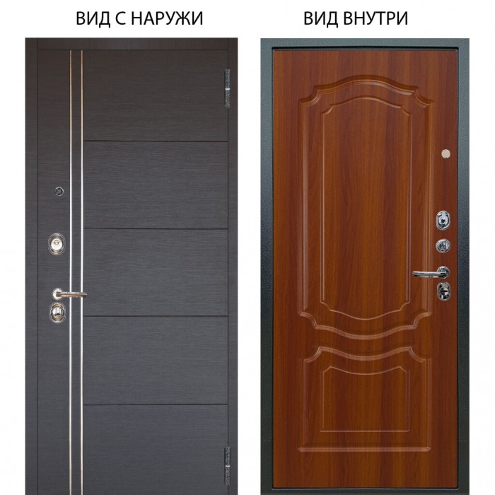 Люкс 3К / Лофт Венге горизонт / Мишель Дуб рустикальный