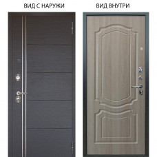Люкс 3К / Лофт Венге горизонт / Мишель Ларче светлый