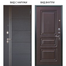 Люкс 3К / Лофт Венге горизонт / Скиф Горький шоколад