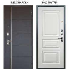Люкс 3К / Лофт Венге горизонт / Скиф Софт милк