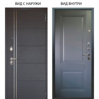 Люкс 3К / Лофт Венге горизонт / Соло Антрацит