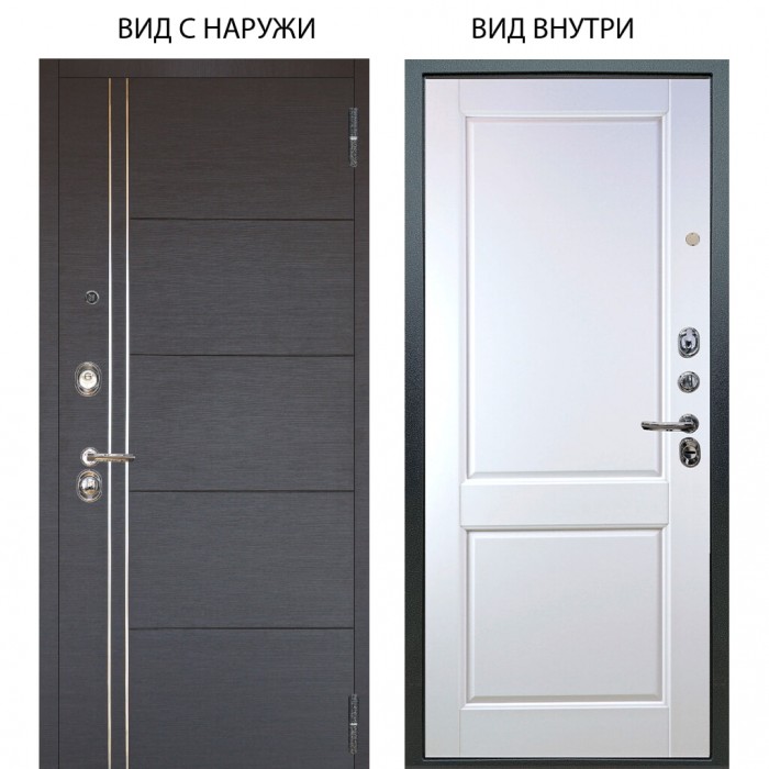 Люкс 3К / Лофт Венге горизонт / Соренто Белая эмаль