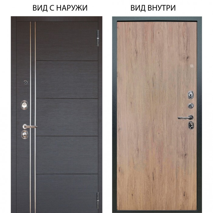 Люкс 3К / Лофт Венге горизонт / Элегант Рустик соломенный