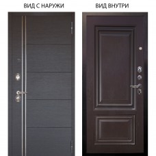 Люкс 3К / Лофт Венге горизонт / Элион Горький шоколад