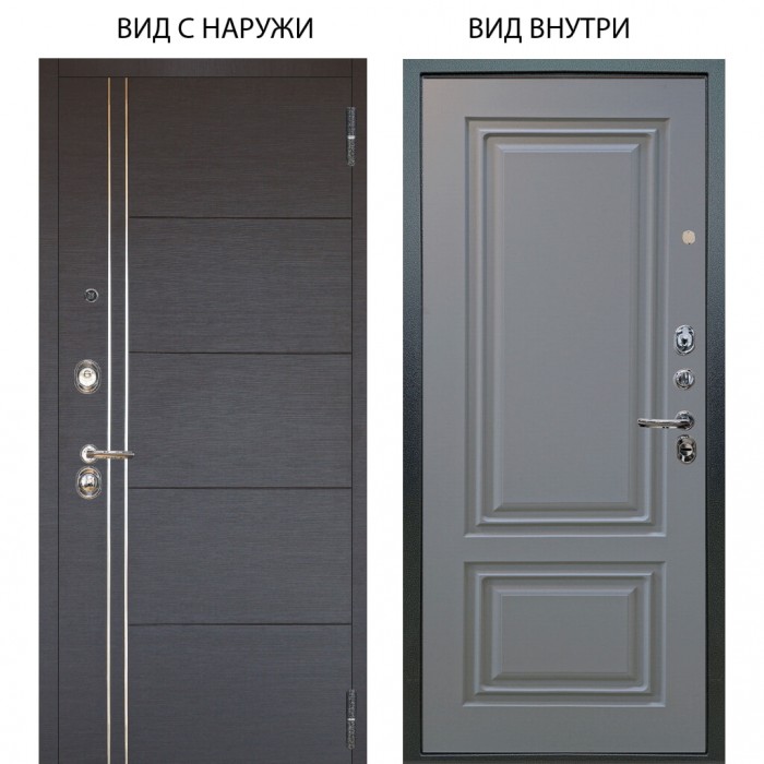 Люкс 3К / Лофт Венге горизонт / Элион Силк маус