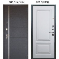 Люкс 3К / Лофт Венге горизонт / Элион Софт милк