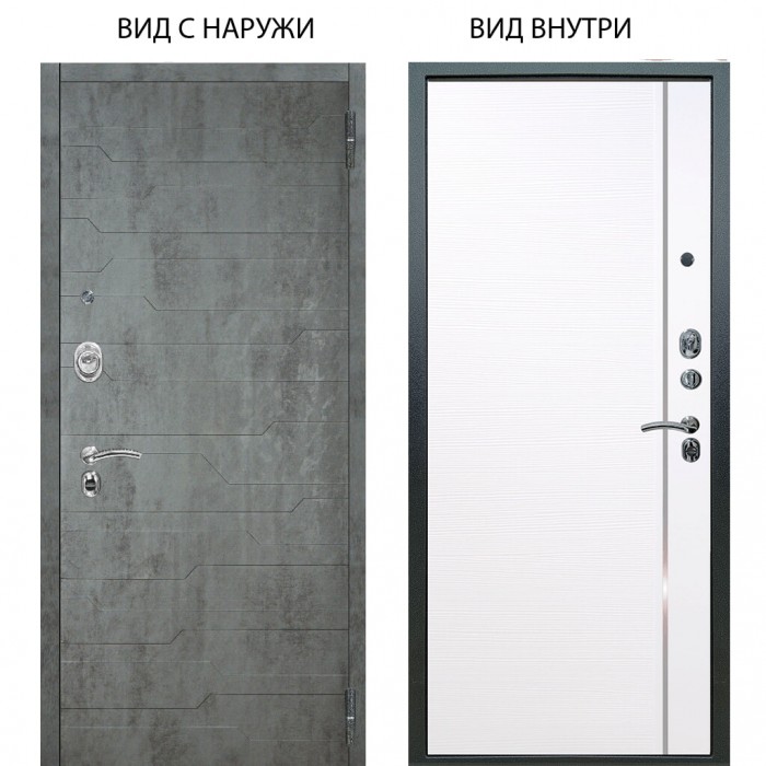 Люкс 3К / Магистр дуб кантри / Гауда Роял Вуд Белый