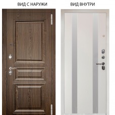 Люкс 3К / Магистр дуб кантри / Дуэт Белое дерево вставки Изабель