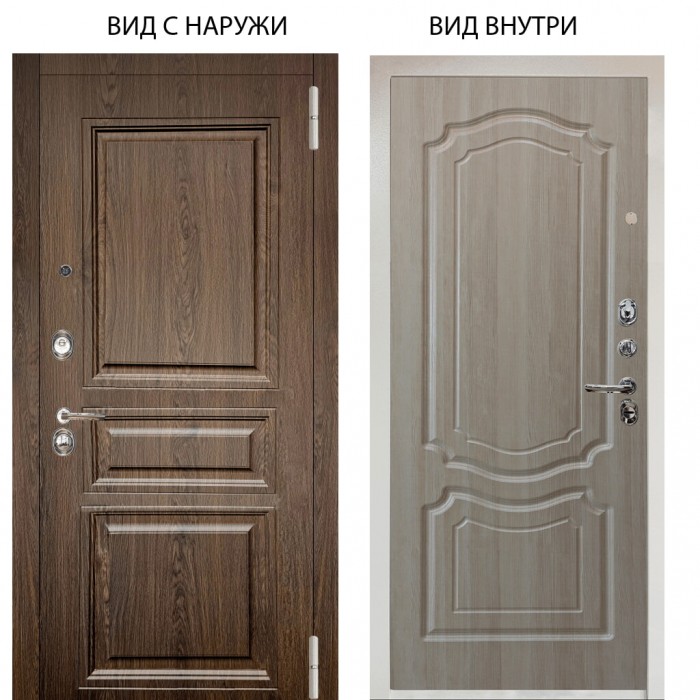 Люкс 3К / Магистр дуб кантри / Мишель Ларче светлый