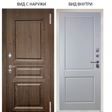 Люкс 3К / Магистр дуб кантри / Соренто Белая эмаль