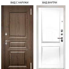 Люкс 3К / Магистр дуб кантри / Ариана Белая эмаль