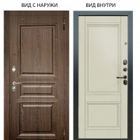 Люкс 3К / Магистр Дуб кантри / Анастасия 2 Ваниль винил