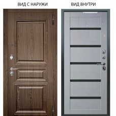 Люкс 3К / Магистр Дуб кантри / Александра +стекло чёрное