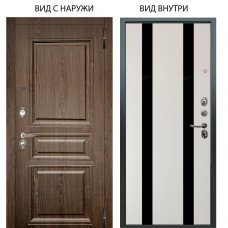 Люкс 3К / Магистр Дуб кантри / Дуэт Белое дерево вставки Кензо