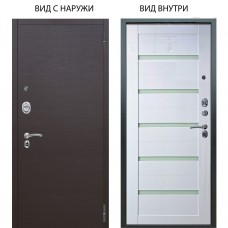 Люкс 3К / Магистр Дуб кантри / Александра Белый глянец