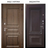 Люкс 3К / Магистр Дуб кантри / Элион Горький шоколад