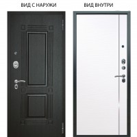 Люкс 3К / Мичиган силк титан силк муссон / Гауда Роял Вуд Белый