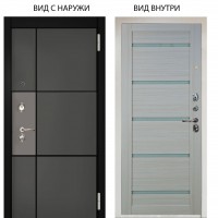 Люкс 3К / Мичиган силк титан силк муссон / Александра Белая лиственница
