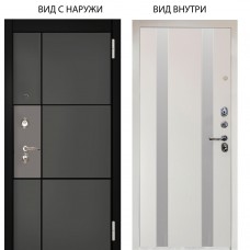 Люкс 3К / Мичиган силк титан силк муссон / Дуэт Белое дерево вставки Изабель