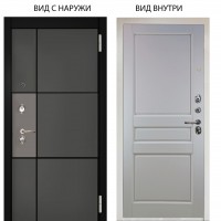 Люкс 3К / Мичиган силк титан силк муссон / Каролина Белая эмаль
