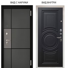 Люкс 3К / Мичиган силк титан силк муссон / Могадиш Черный софт