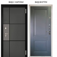 Люкс 3К / Мичиган силк титан силк муссон / Соло Антрацит софт