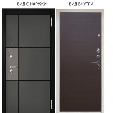 Люкс 3К / Мичиган силк титан силк муссон / Элегант Венге горизонт