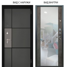 Люкс 3К / Мичиган Силк титан силк муссон / Вояж Светлый бетон