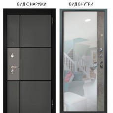 Люкс 3К / Мичиган Силк титан силк муссон / Магнум Светлый бетон