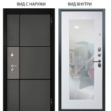 Люкс 3К / Мичиган Силк титан силк муссон / Милли Роял вуд белый
