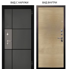 Люкс 3К / Мичиган Силк титан силк муссон / Элегант Дорс светлый горизонт