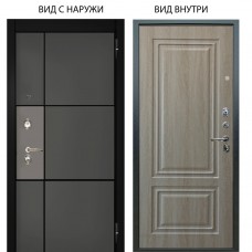 Люкс 3К / Мичиган Силк титан силк муссон / Элион Дуб филадельфия крем