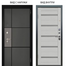 Люкс 3К / Мичиган Силк титан силк муссон / Александра Серый винил