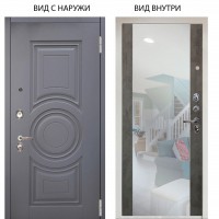 Люкс 3К / Могадиш Силк флай / Агат Вельвет белый горизонт