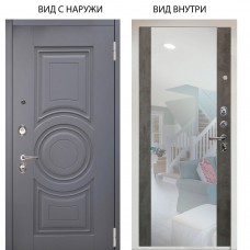 Люкс 3К / Могадиш Силк флай / Вояж Светлый бетон