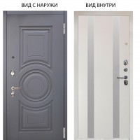 Люкс 3К / Могадиш Силк флай / Дуэт Белое дерево вставки Изабель