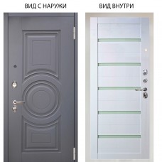 Люкс 3К / Могадиш Силк флай / Александра Белый глянец
